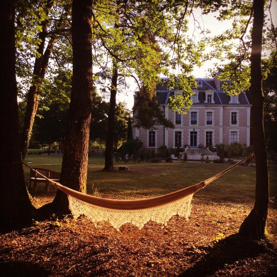 Chateau Des Essards Avec Piscine Et Jacuzzi Langeais Esterno foto